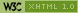 Valid XHTML 1.0 Transitional